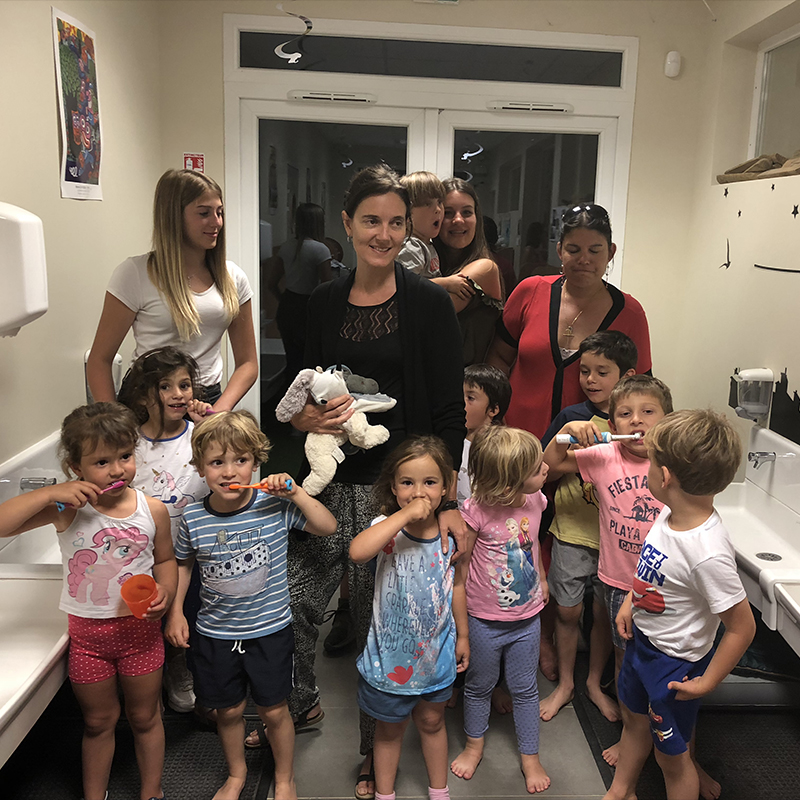 L'équipe au carnaval